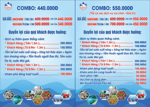 Combo Vui Chơi